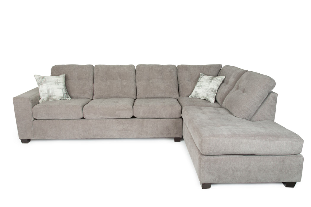 Fabric Sectional (1212 2PC Sectional)