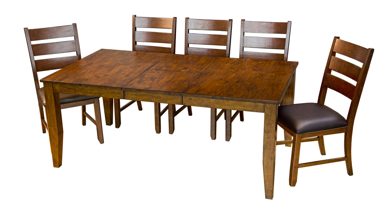 4 Chairs and Bench with Butterfly Gathering table