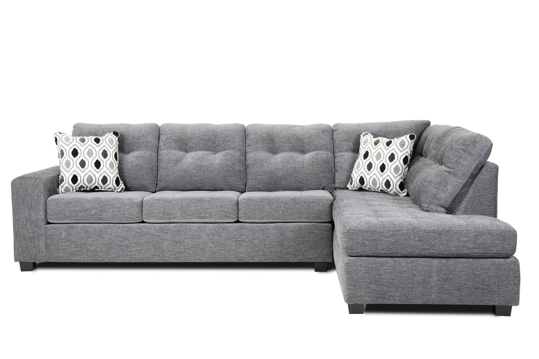 Fabric Sectional (1212 2PC Sectional)