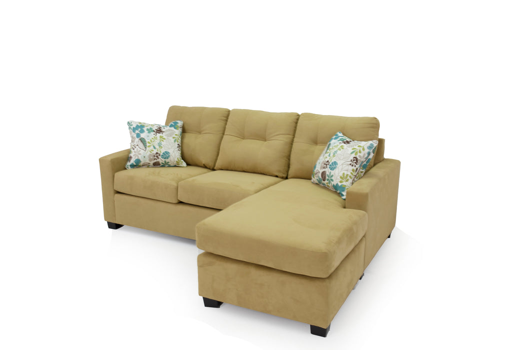Fabric 2PC Sectional (4253)