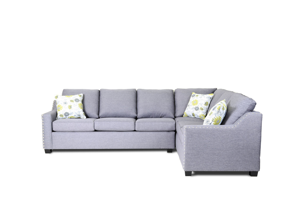 Fabric 2PC Sectional (1616)