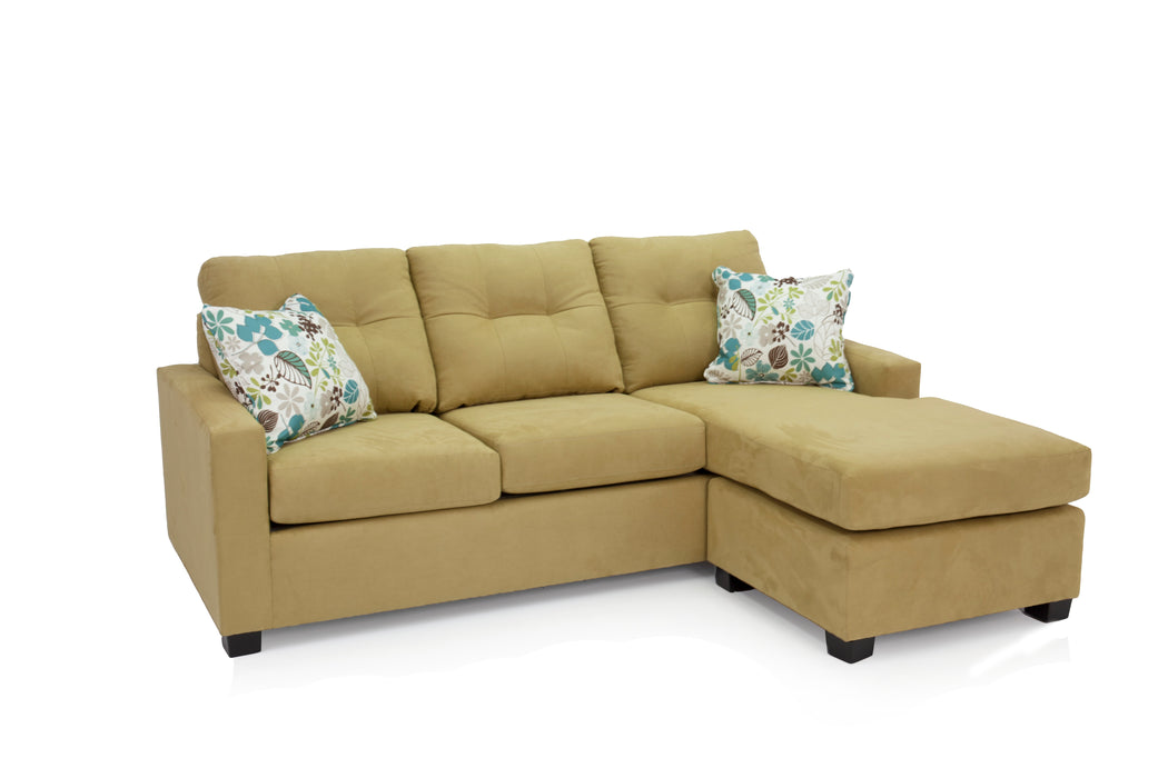 Fabric 2PC Sectional (4253)