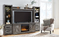 Wynnlow 4-Piece Entertainment Center with Electric Fireplace (8027135476029)