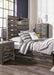 Drystan Queen Panel Bed with 4 Storage Drawers with Dresser (8027132133693)