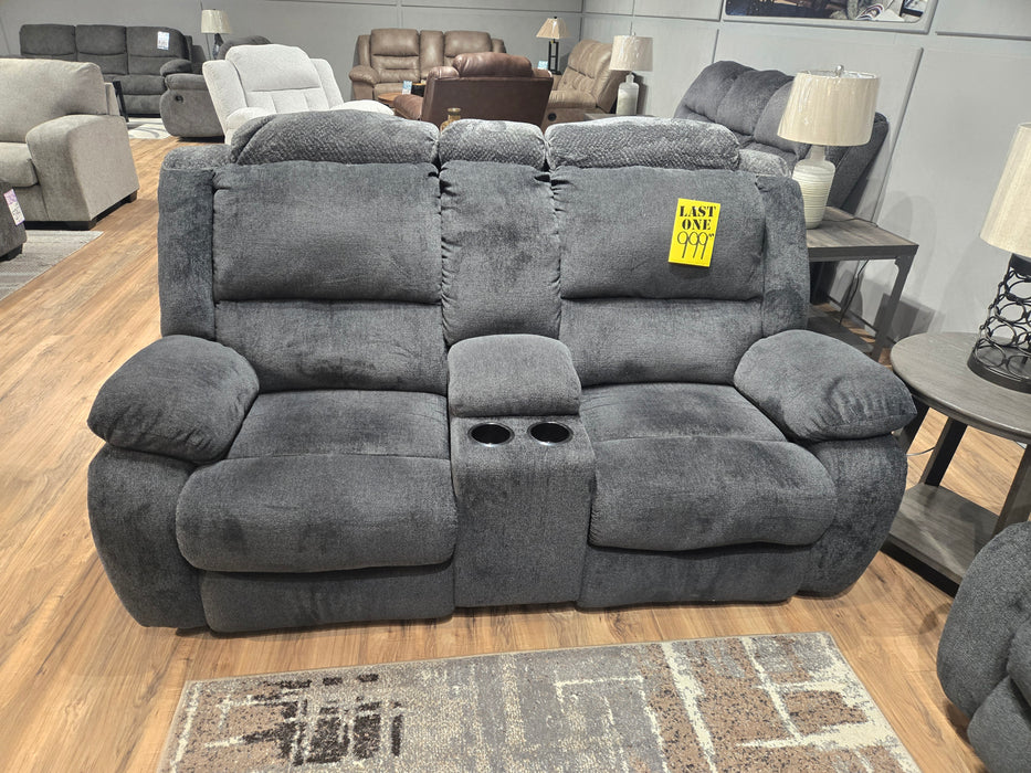 Reclining Loveseat with Console