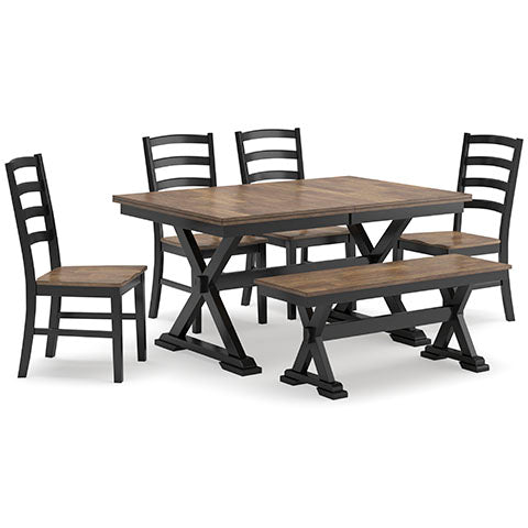 Wildenauer 6-piece Dining Set