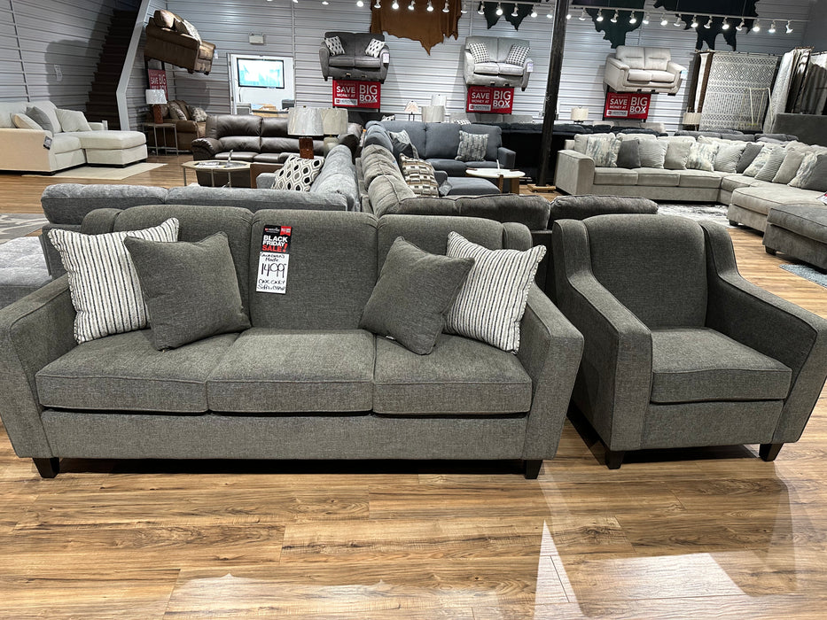 100% Canadian-made Sofa + Chair