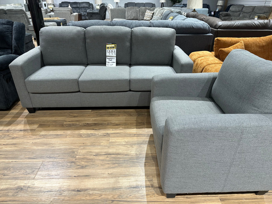 Canadian-made Sofa + Chair