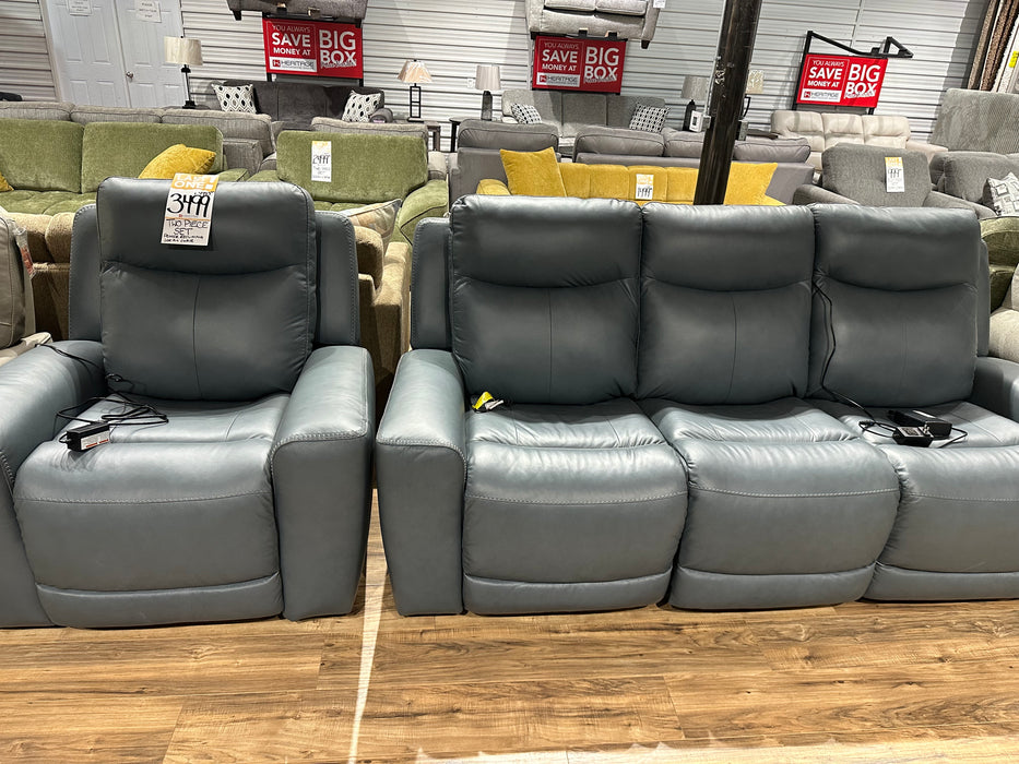 Power Reclining Sofa + Chair