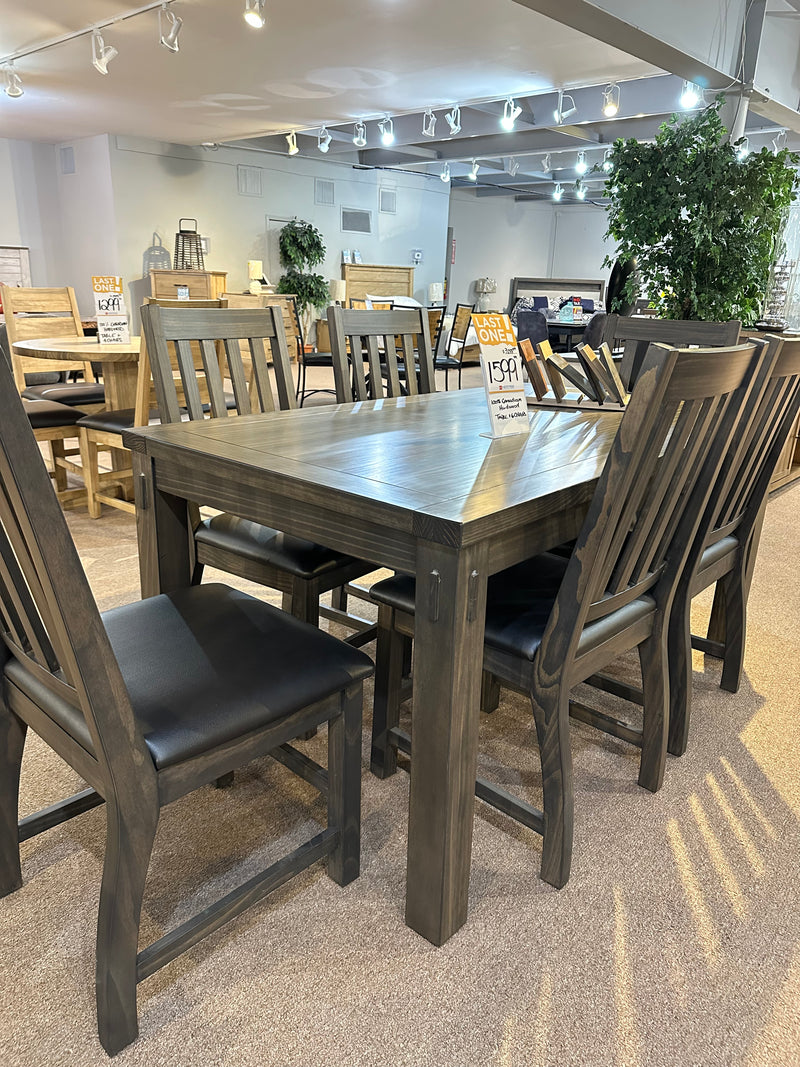 Dining Table + 6 Chairs (Canadian Hardwood)