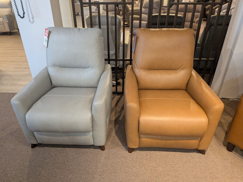 Leather Pushback Recliners