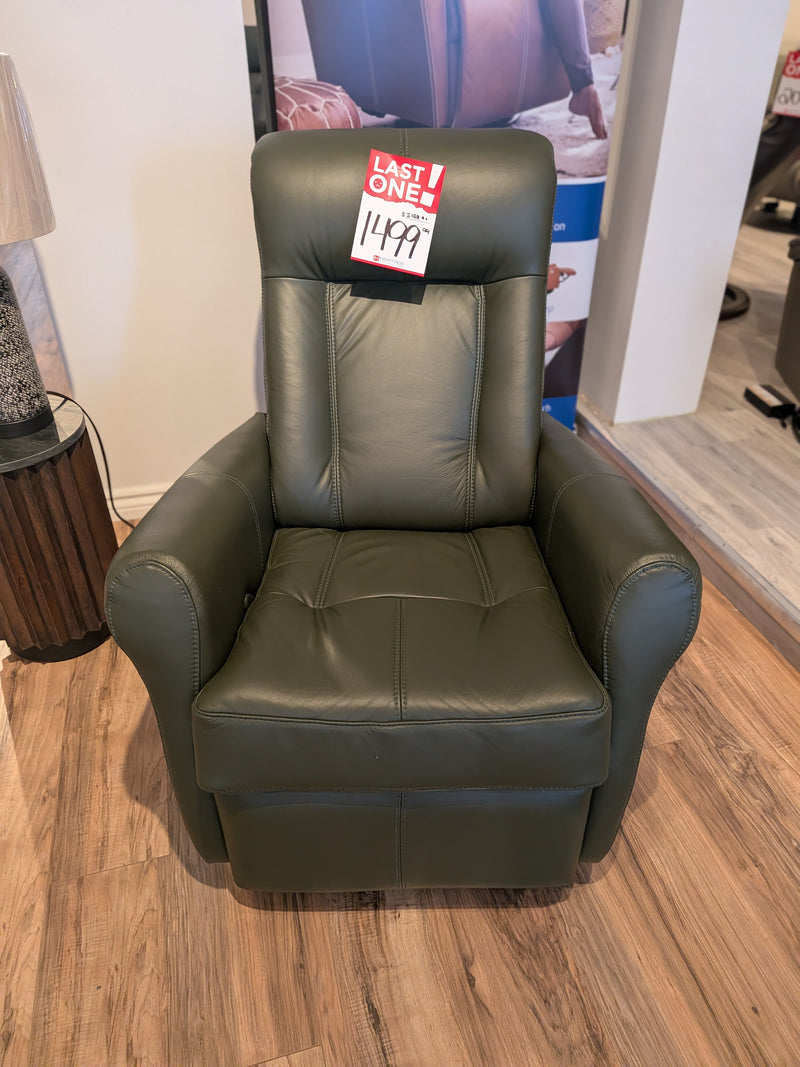Leather Rocker Recliner