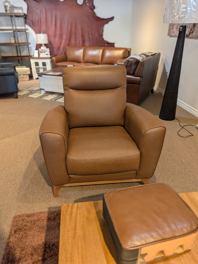 Leather Sofa and Chair