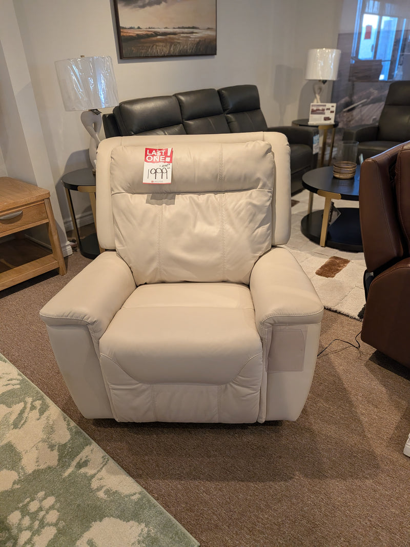 Canadian Made Leather Rocker Recliner