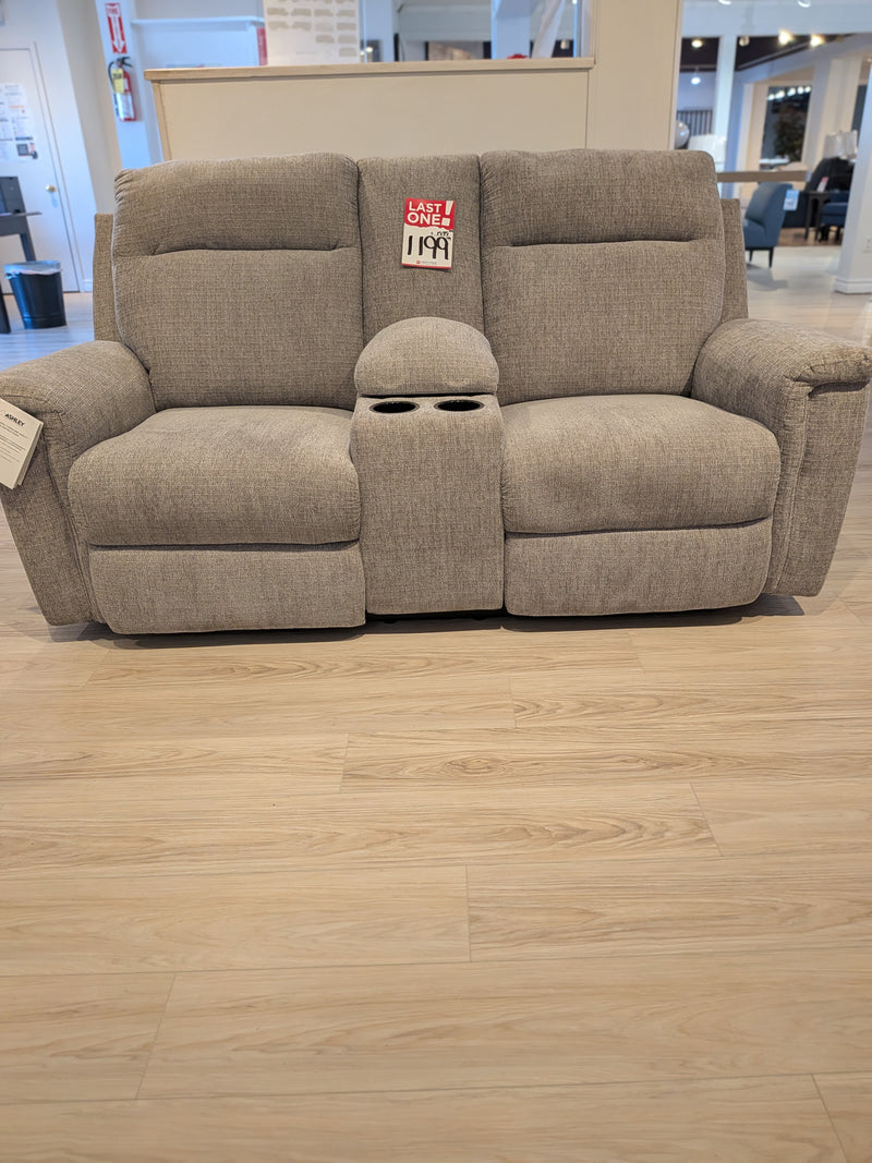Dual Power Reclining Loveseat with Console