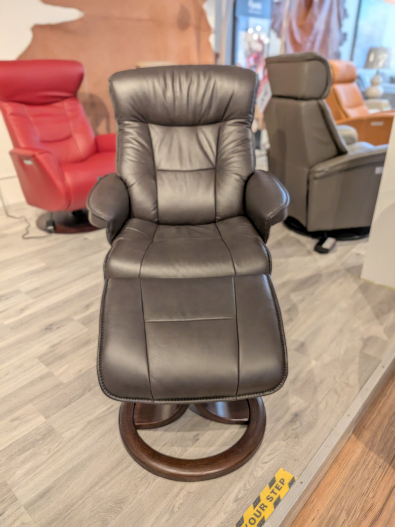 Fjord Bergen Recliner and Ottoman