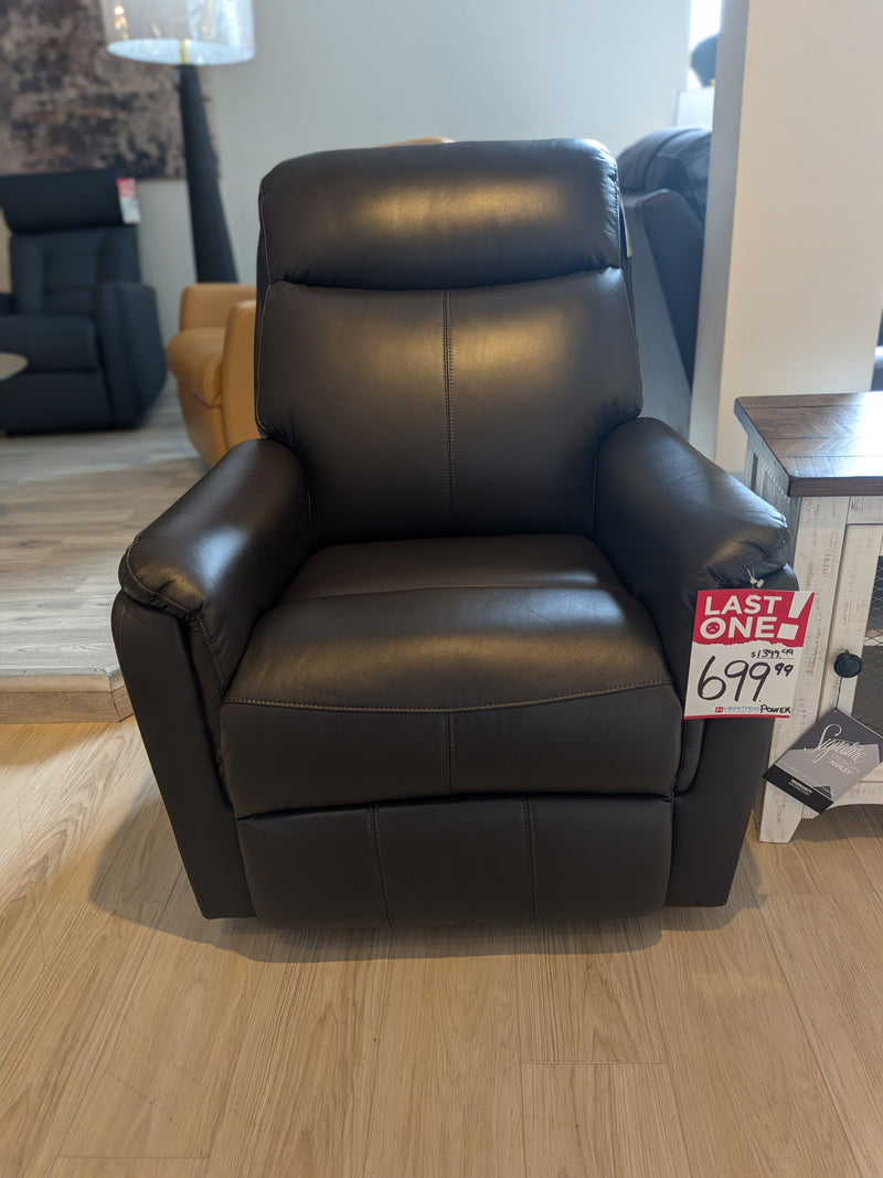 Leather Power Recliner