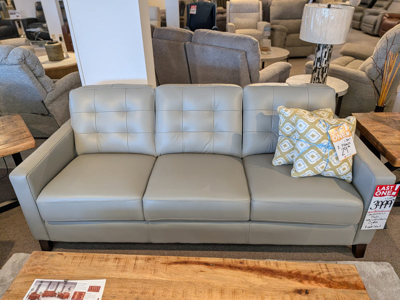 Leather Sofa and Loveseat Set