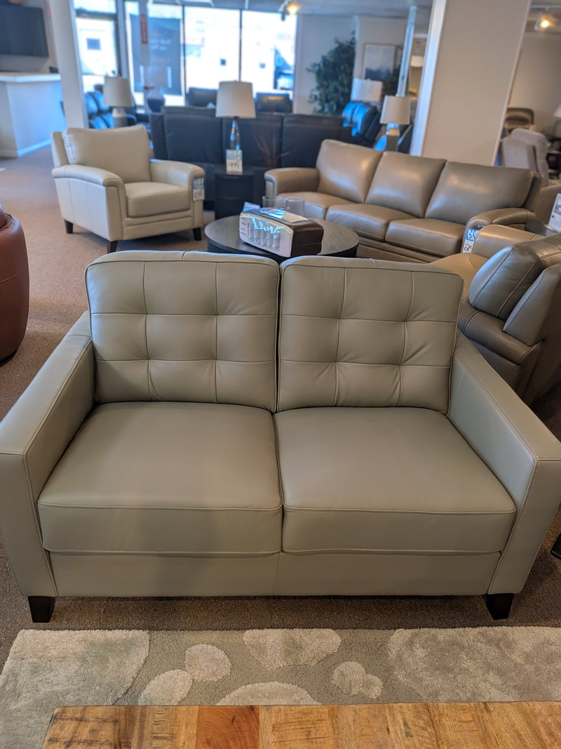 Leather Sofa and Loveseat Set