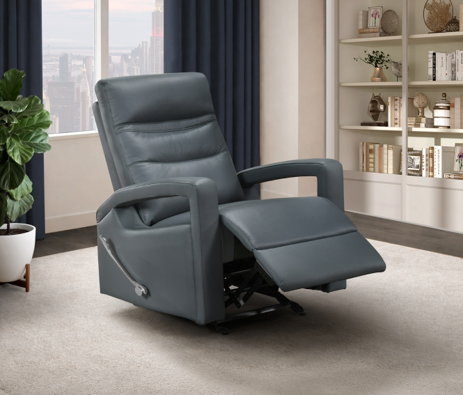 Mazin Leather Glider Recliner
