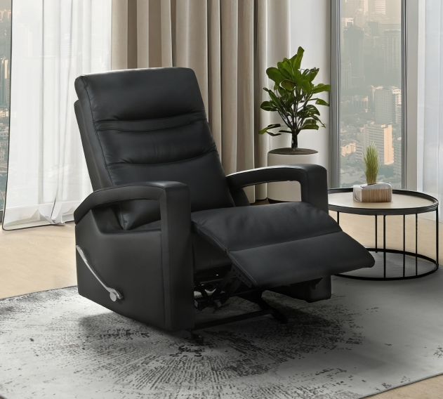 Mazin Leather Glider Recliner