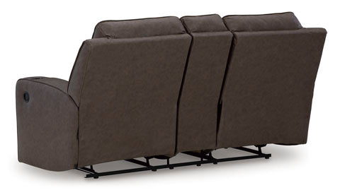 Lavenhorne DBL Rec Loveseat w/Console