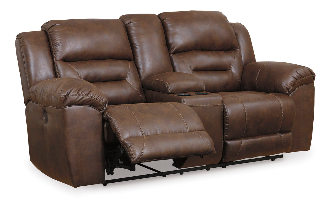 Stoneland DBL REC PWR Loveseat w/Console