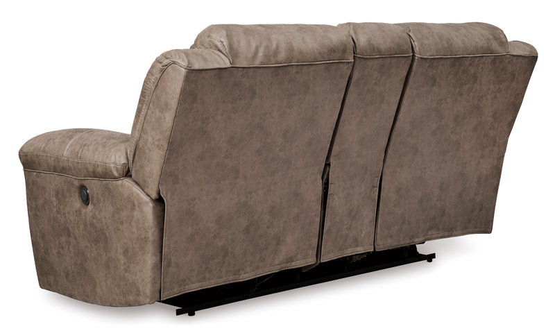 Stoneland DBL REC PWR Loveseat w/Console