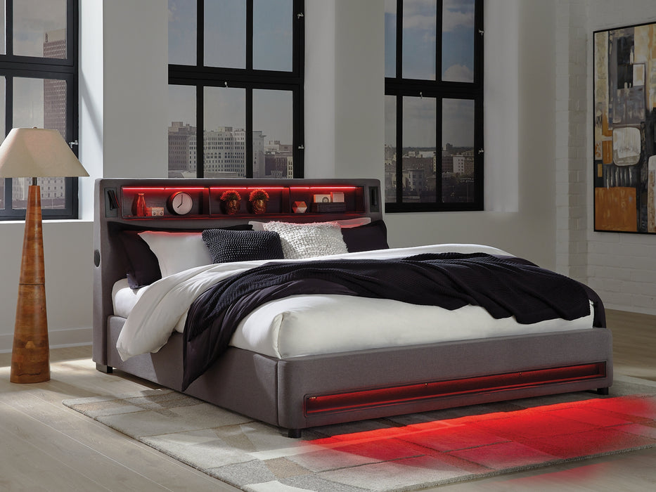 Verishaw King Upholstered Bed