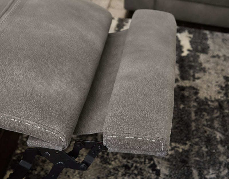 Next-Gen Durapella PWR REC Loveseat/CON/ADJ HDRST