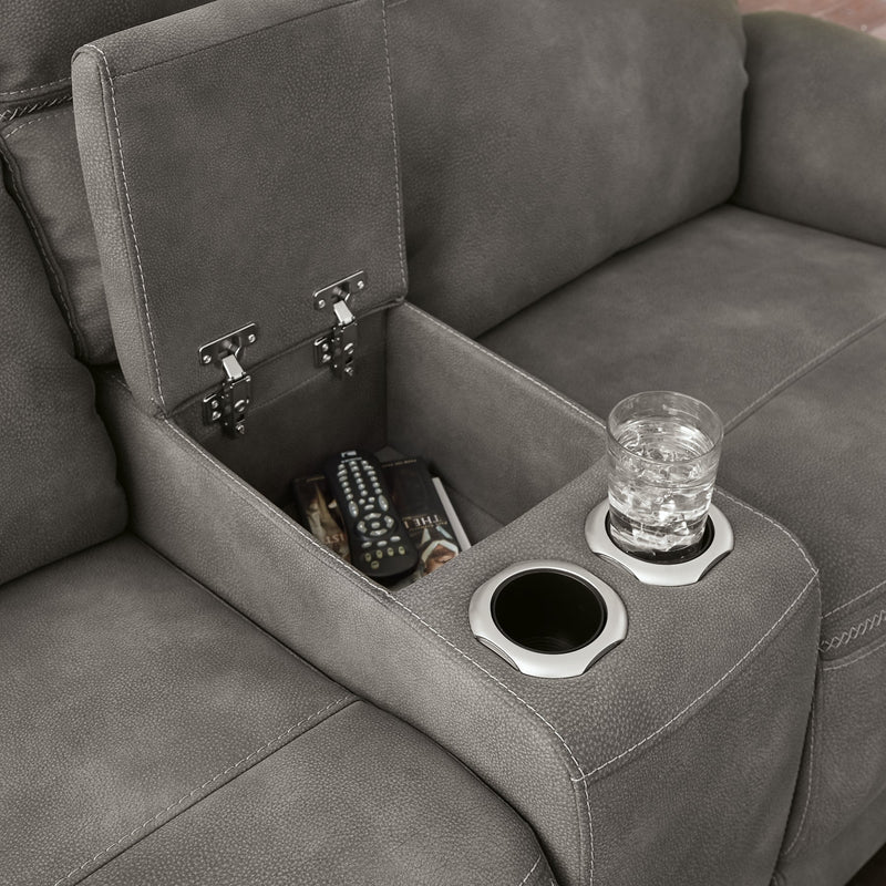 Next-Gen Durapella PWR REC Loveseat/CON/ADJ HDRST