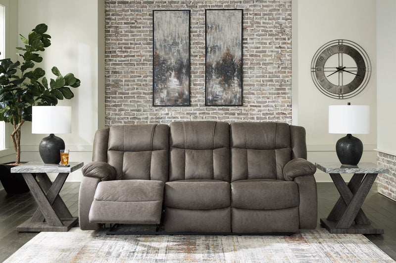 First Base Sofa and Loveseat