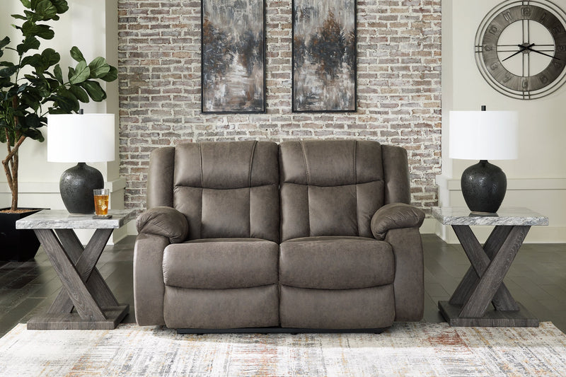 First Base Sofa and Loveseat
