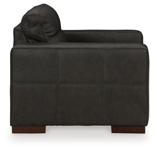 Luigi Chair and Ottoman