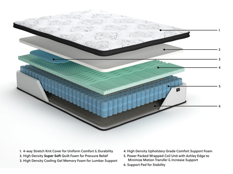 Chime 12 Inch Hybrid  Mattress