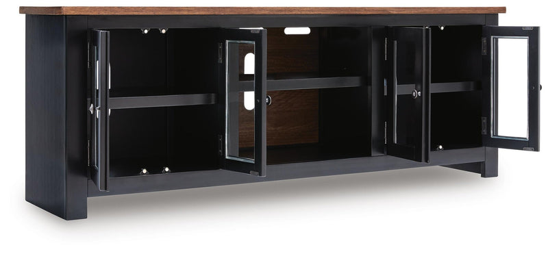 Wildenauer XL TV Stand w/Fireplace Option