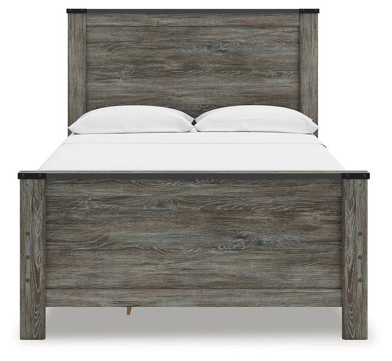 Frandern Full Panel Bed with Storage