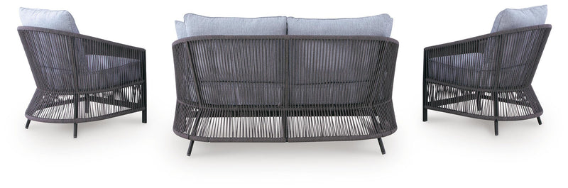 Bridges Beach Love/Chairs/Table Set (4/CN)