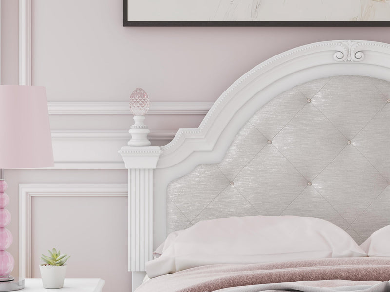 Kozlani Full Upholstered Panel Storage Bed