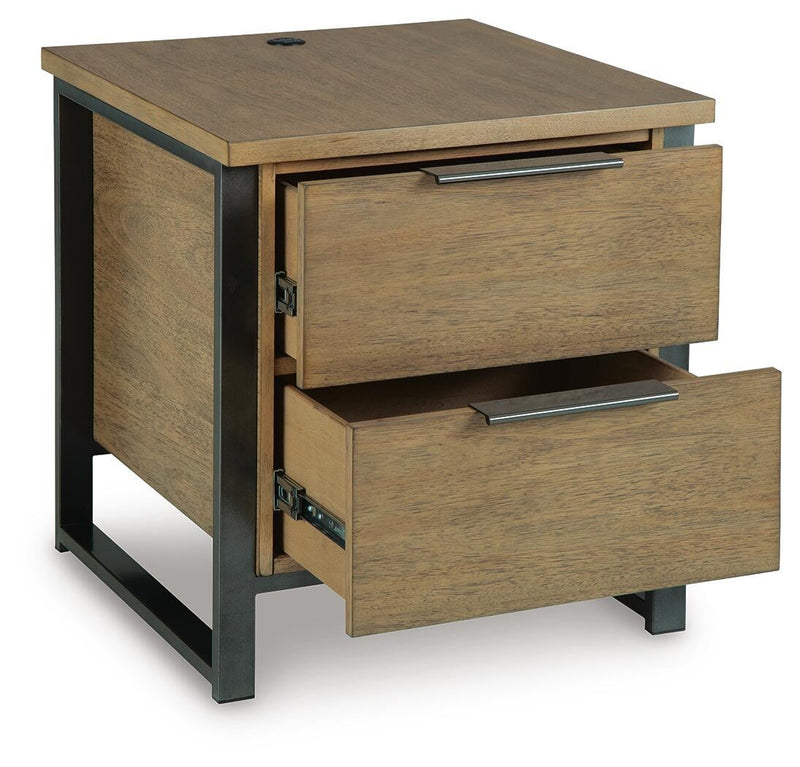 Montia Rectangular End Table