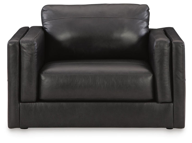 Amiata Chair and Ottoman