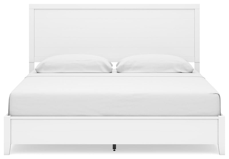 Binterglen King Panel Bed, Dresser, Mirror, Chest and Nightstand