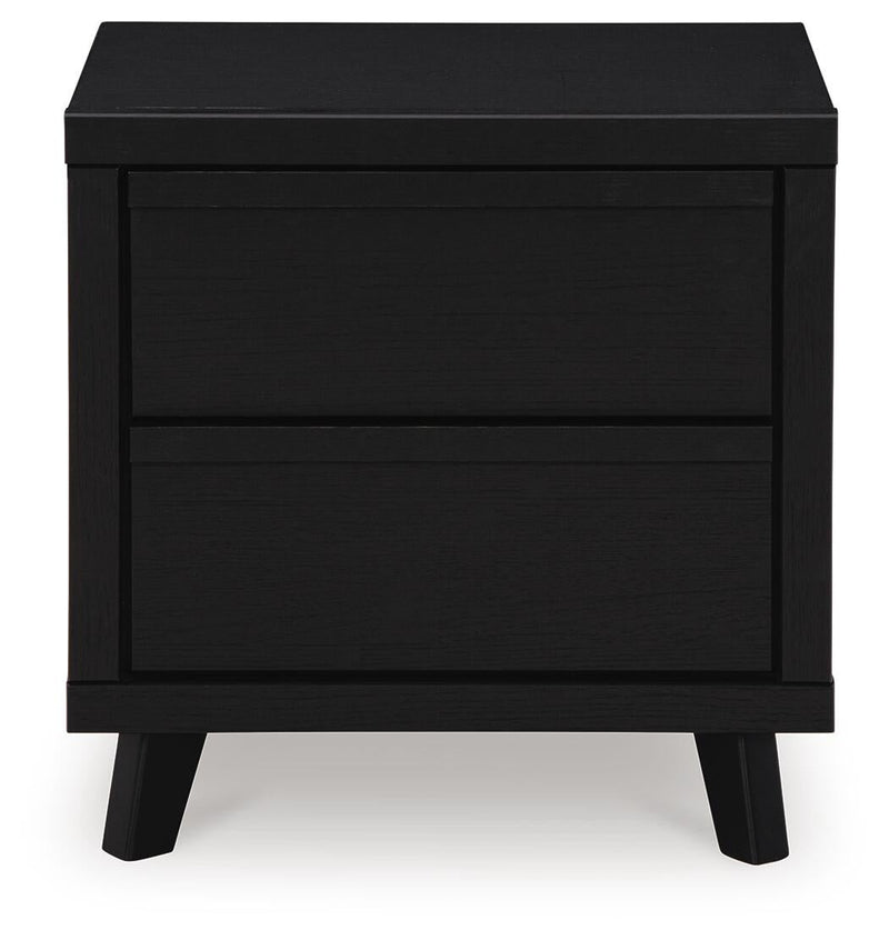 Danziar Queen Panel Headboard, Dresser, Mirror, Chest and Nightstand