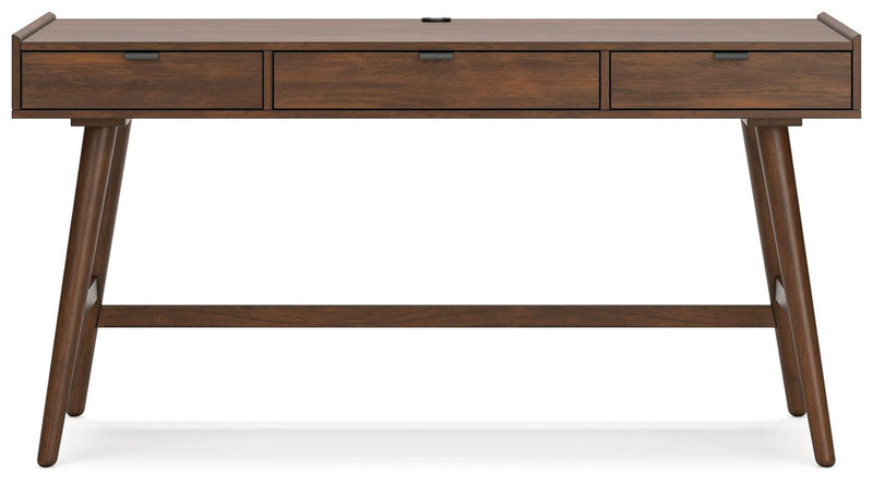 Lyncott Home Office Desk with Chair and Storage