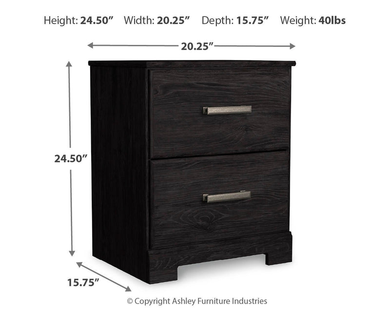 Belachime King Panel Bed with Mirrored Dresser, Chest and Nightstand