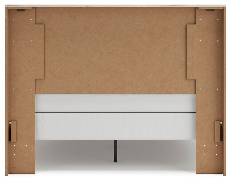 Lawroy Queen Panel Bed, Dresser, Mirror, Chest and Nightstand
