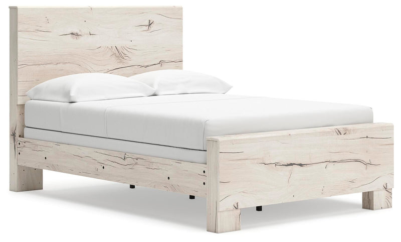Lawroy Full Panel Bed, Dresser, Mirror and Nightstand