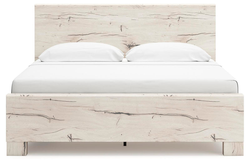 Lawroy King Panel Bed with Storage, Dresser, Mirror, Chest and Nightstand