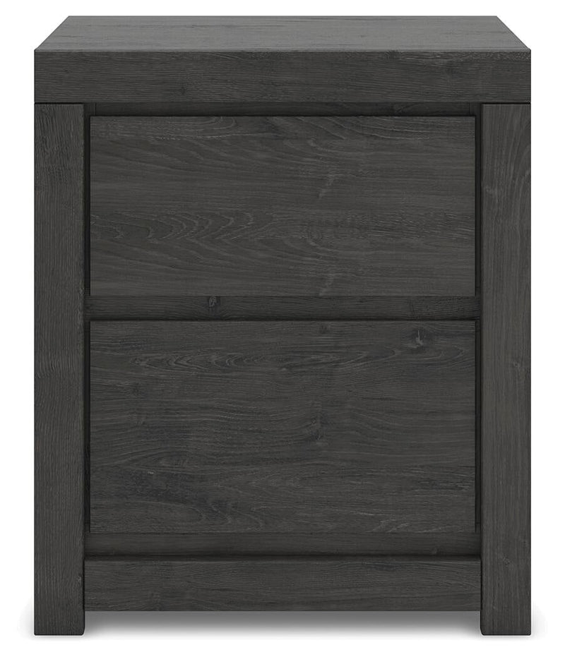 Parlayon King Panel Bed, Dresser, Mirror, Chest and Nightstand