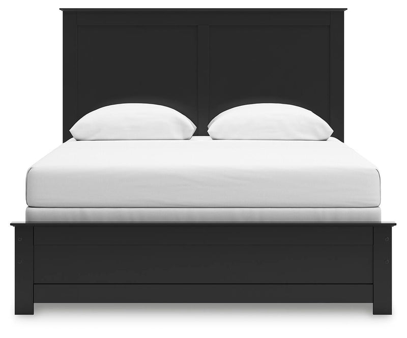 Maribel Queen Panel Bed, Dresser and Mirror